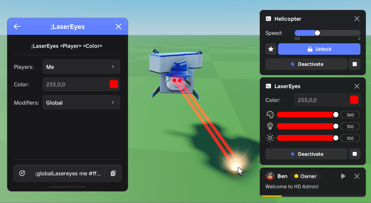 HD Admin v2 panel